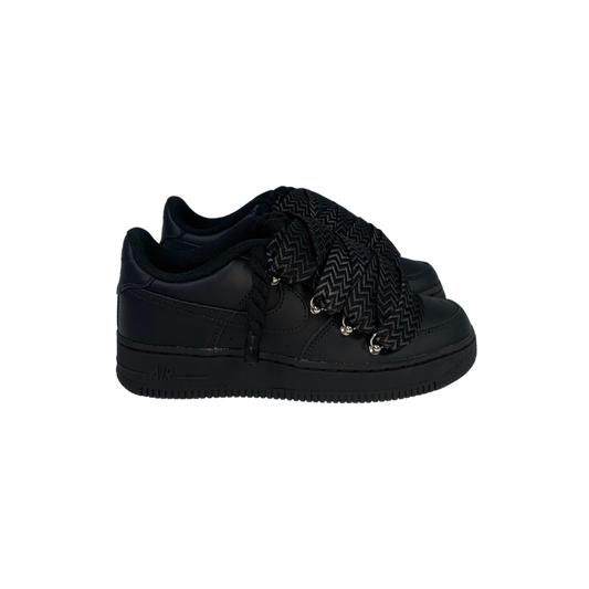 AF1 BLACK | BLACK LANVIN LACES