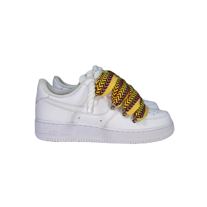 AF1 WHITE | YELLOW LANVIN LACES