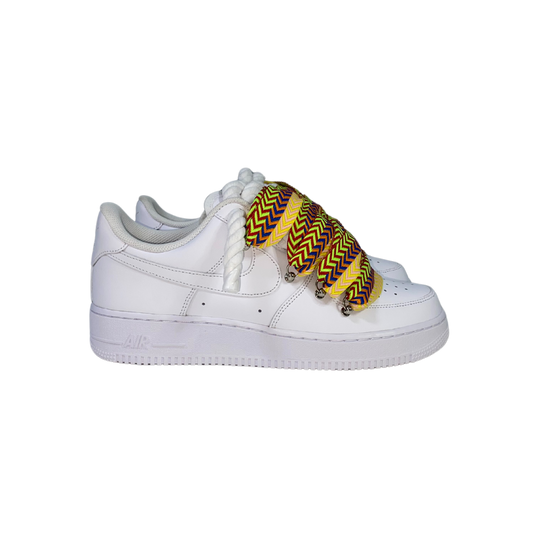 AF1 WHITE | YELLOW LANVIN LACES