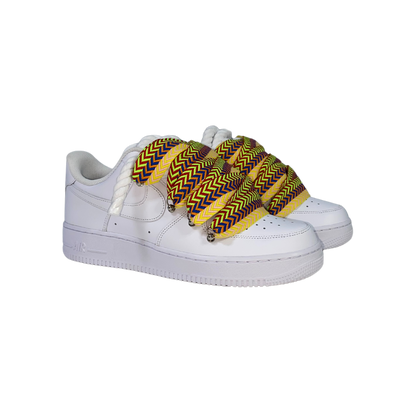 AF1 WHITE | YELLOW LANVIN LACES