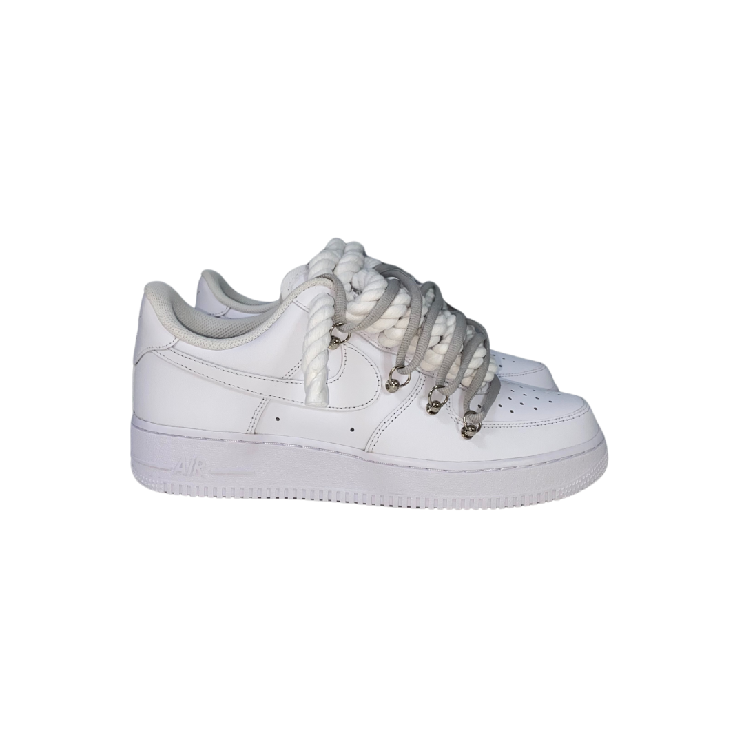 AF1 WHITE | GREY OV LACES