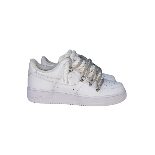 AF1 WHITE | GREY OV LACES